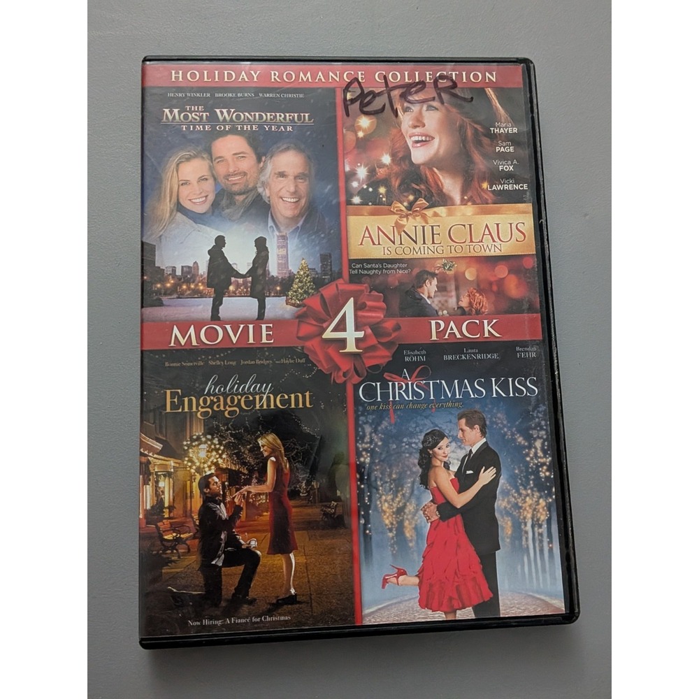 HOLIDAY ROMANCE COLLECTION - MOVIE 4 PACK DVD